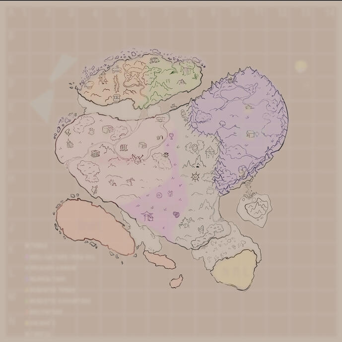 A fantasy map!