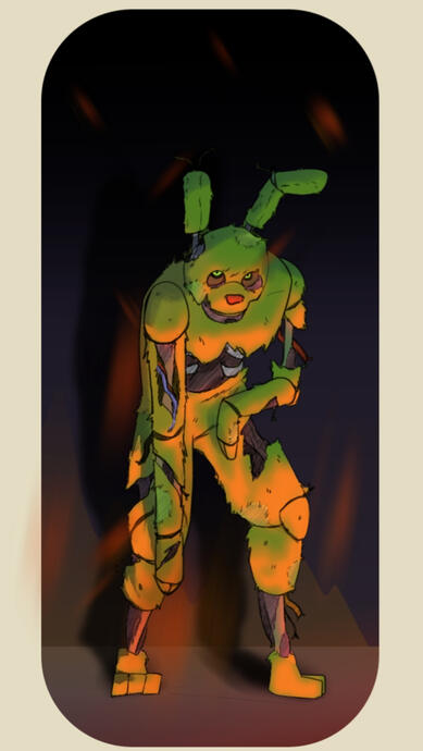 Springtrap post-oven
